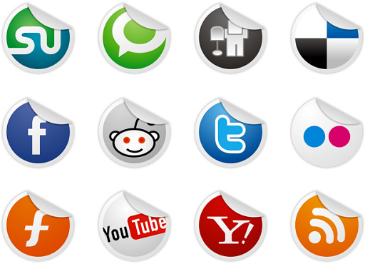 google blogger icon. Most beautiful social icons